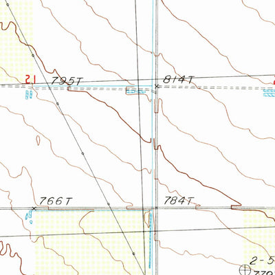 United States Geological Survey Priest Rapids NE, WA (1986, 24000-Scale) digital map