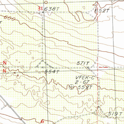 United States Geological Survey Priest Rapids NE, WA (1986, 24000-Scale) digital map