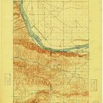 United States Geological Survey Priest Rapids, WA (1917, 62500-Scale) digital map