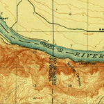 United States Geological Survey Priest Rapids, WA (1917, 62500-Scale) digital map