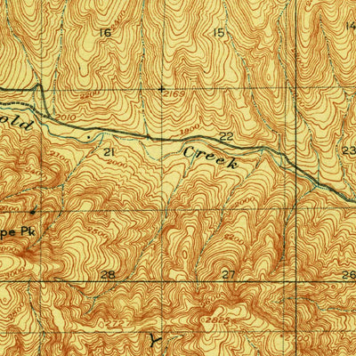 United States Geological Survey Priest Rapids, WA (1917, 62500-Scale) digital map