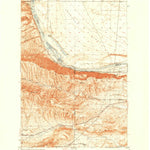 United States Geological Survey Priest Rapids, WA (1951, 62500-Scale) digital map