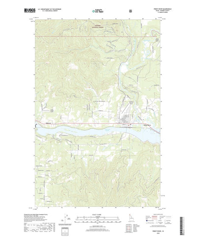 United States Geological Survey Priest River, ID (2020, 24000-Scale) digital map