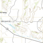 United States Geological Survey Priest Valley, CA (2021, 24000-Scale) digital map