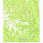 United States Geological Survey Prim, AR (1973, 24000-Scale) digital map