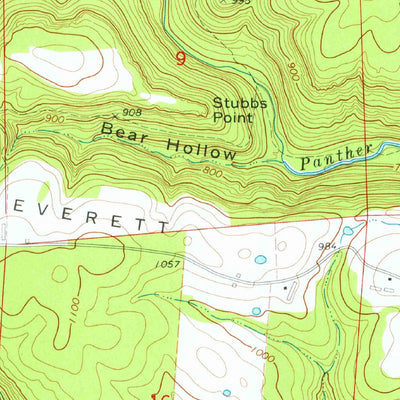 United States Geological Survey Prim, AR (1973, 24000-Scale) digital map