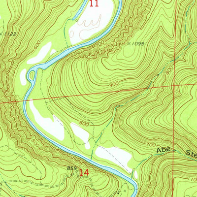 United States Geological Survey Prim, AR (1973, 24000-Scale) digital map