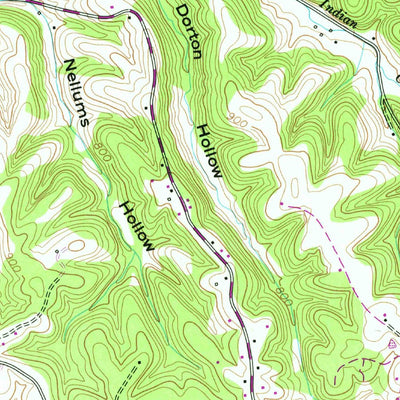 United States Geological Survey Primm Springs, TN (1951, 24000-Scale) digital map