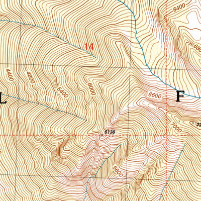 United States Geological Survey Prince Creek, WA (2004, 24000-Scale) digital map