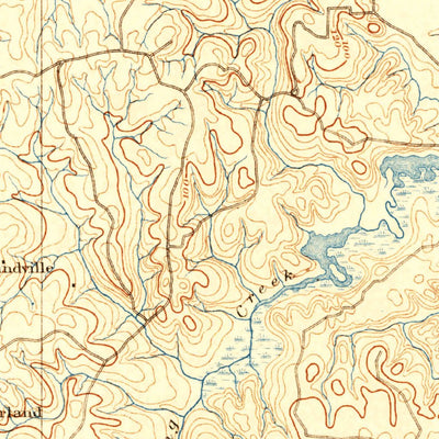 United States Geological Survey Prince Frederick, MD (1892, 62500-Scale) digital map