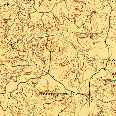 United States Geological Survey Prince Frederick, MD (1901, 62500-Scale) digital map