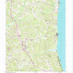 United States Geological Survey Prince Frederick, MD (1953, 24000-Scale) digital map
