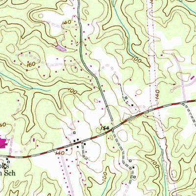 United States Geological Survey Prince Frederick, MD (1953, 24000-Scale) digital map
