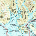 United States Geological Survey Prince Rupert, AK (1959, 250000-Scale) digital map