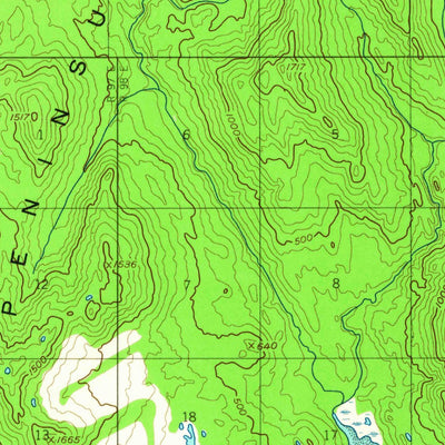 United States Geological Survey Prince Rupert D-3, AK (1955, 63360-Scale) digital map