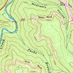 United States Geological Survey Prince, WV (1969, 24000-Scale) digital map