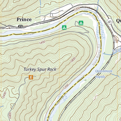 United States Geological Survey Prince, WV (2023, 24000-Scale) digital map