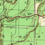 United States Geological Survey Princedale, AR (1940, 62500-Scale) digital map