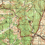 United States Geological Survey Princedale, AR (1940, 62500-Scale) digital map