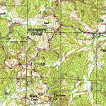 United States Geological Survey Princedale, AR (1956, 62500-Scale) digital map