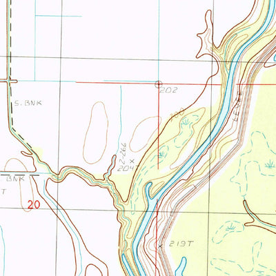 United States Geological Survey Princedale, AR (1984, 24000-Scale) digital map