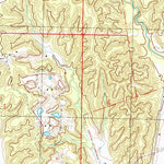 United States Geological Survey Princedale, AR (1984, 24000-Scale) digital map