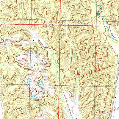 United States Geological Survey Princedale, AR (1984, 24000-Scale) digital map
