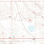 United States Geological Survey Princes Ranch, SD (1980, 25000-Scale) digital map