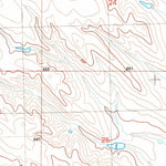 United States Geological Survey Princes Ranch, SD (1980, 25000-Scale) digital map