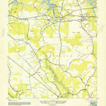 United States Geological Survey Princess Anne, VA (1948, 24000-Scale) digital map