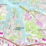 United States Geological Survey Princess Anne, VA (1965, 24000-Scale) digital map