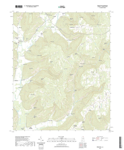 United States Geological Survey Princeton, AL (2020, 24000-Scale) digital map