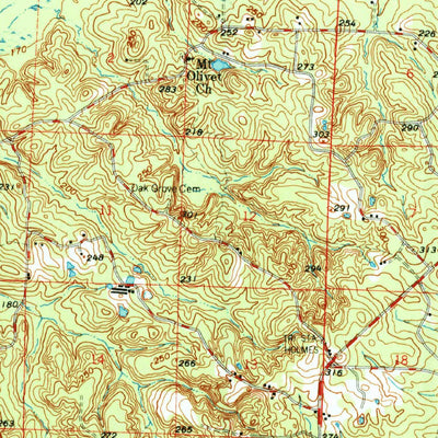 United States Geological Survey Princeton, AR (1978, 62500-Scale) digital map