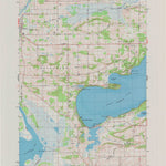 United States Geological Survey Princeton East, WI (1984, 24000-Scale) digital map