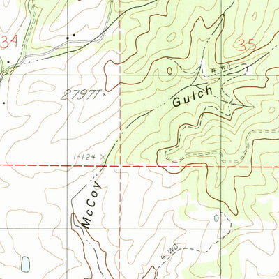 United States Geological Survey Princeton, ID (1990, 24000-Scale) digital map