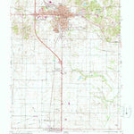 United States Geological Survey Princeton, IN (1959, 24000-Scale) digital map