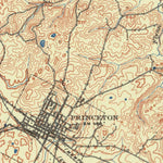 United States Geological Survey Princeton, KY (1908, 62500-Scale) digital map