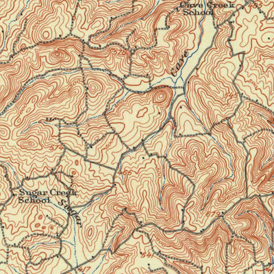 United States Geological Survey Princeton, KY (1908, 62500-Scale) digital map