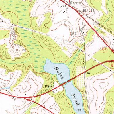 United States Geological Survey Princeton, NC (1974, 24000-Scale) digital map