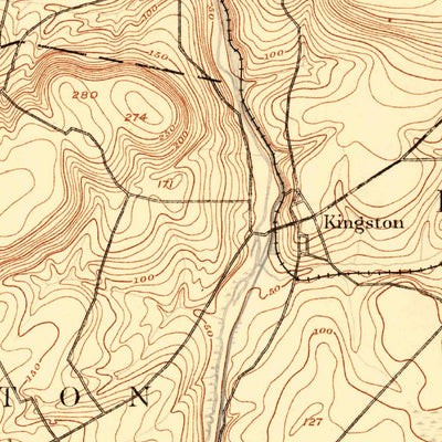 United States Geological Survey Princeton, NJ (1888, 62500-Scale) digital map