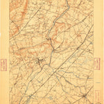 United States Geological Survey Princeton, NJ (1906, 62500-Scale) digital map