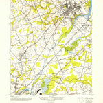 United States Geological Survey Princeton, NJ (1952, 24000-Scale) digital map