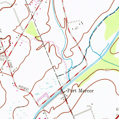 United States Geological Survey Princeton, NJ (1954, 24000-Scale) digital map