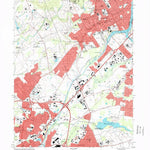 United States Geological Survey Princeton, NJ (1995, 24000-Scale) digital map