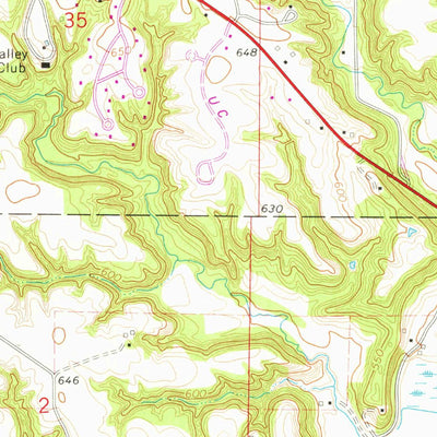 United States Geological Survey Princeton South, IL (1966, 24000-Scale) digital map
