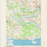 United States Geological Survey Princeton West, WI (1984, 24000-Scale) digital map