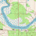 United States Geological Survey Princeton West, WI (1984, 24000-Scale) digital map