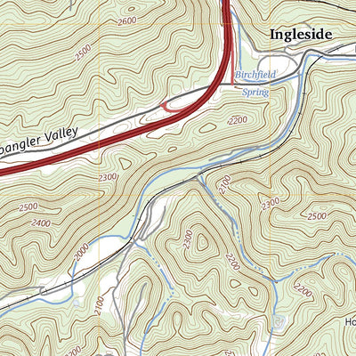 United States Geological Survey Princeton, WV (2023, 24000-Scale) digital map