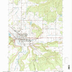 United States Geological Survey Prineville, OR (1992, 24000-Scale) digital map
