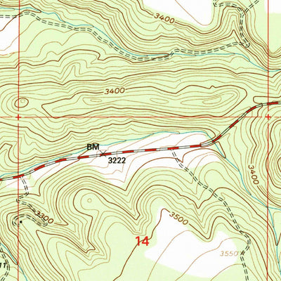 United States Geological Survey Prineville, OR (1992, 24000-Scale) digital map